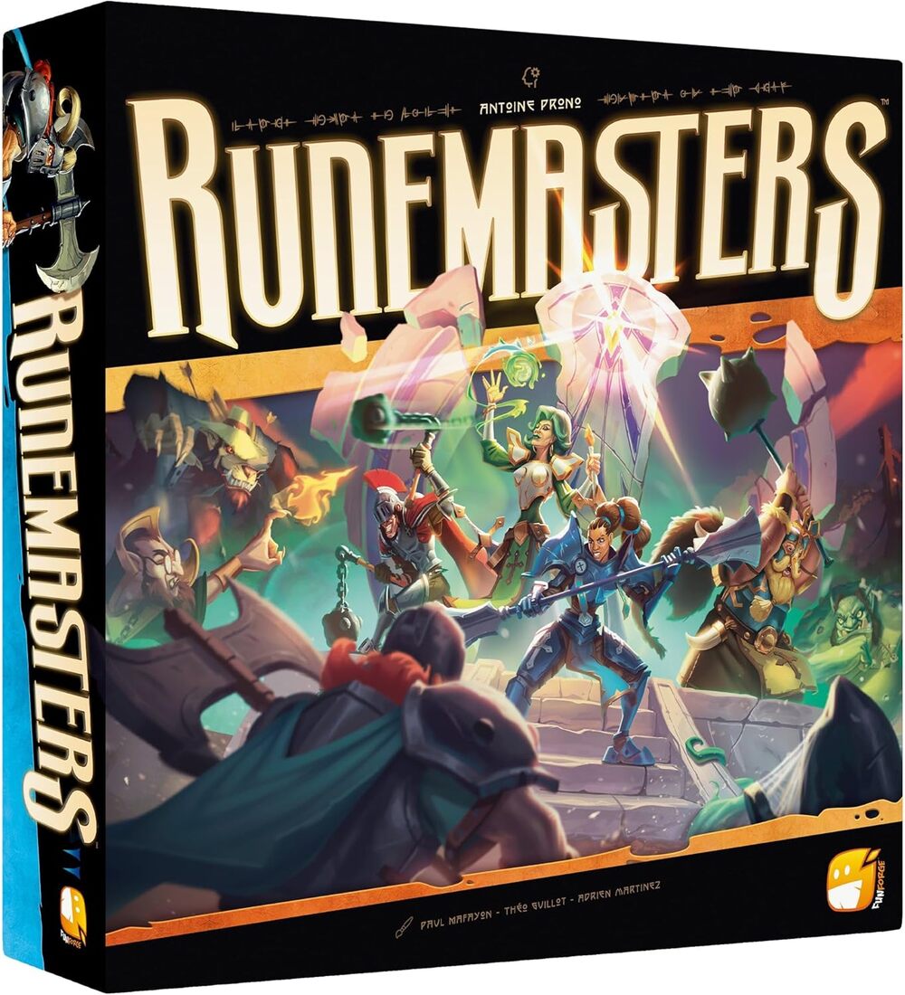 Funforge Runemasters Fantasy Cooperative Board Game - 1-4 Players